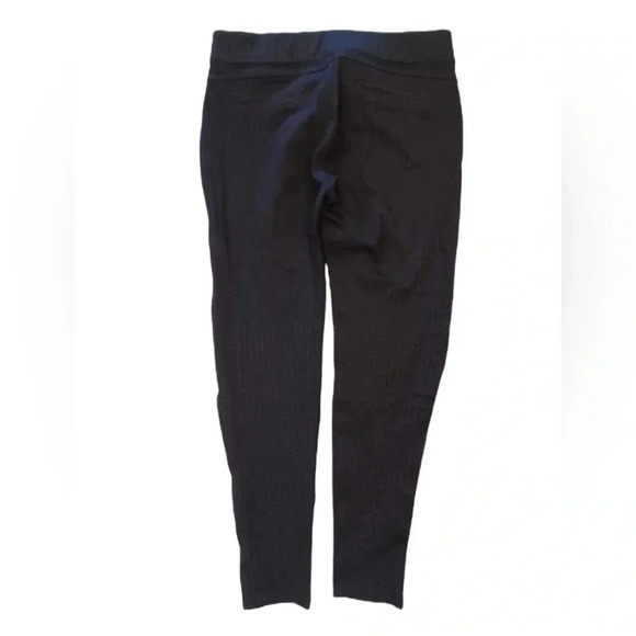 Liverpool Black Textured  Skinny Slip on Pants Size 16 - Picture 2 of 9
